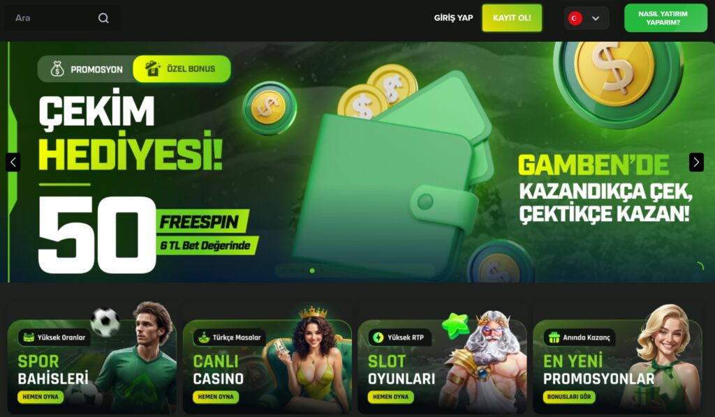 gamben nasıl bir site